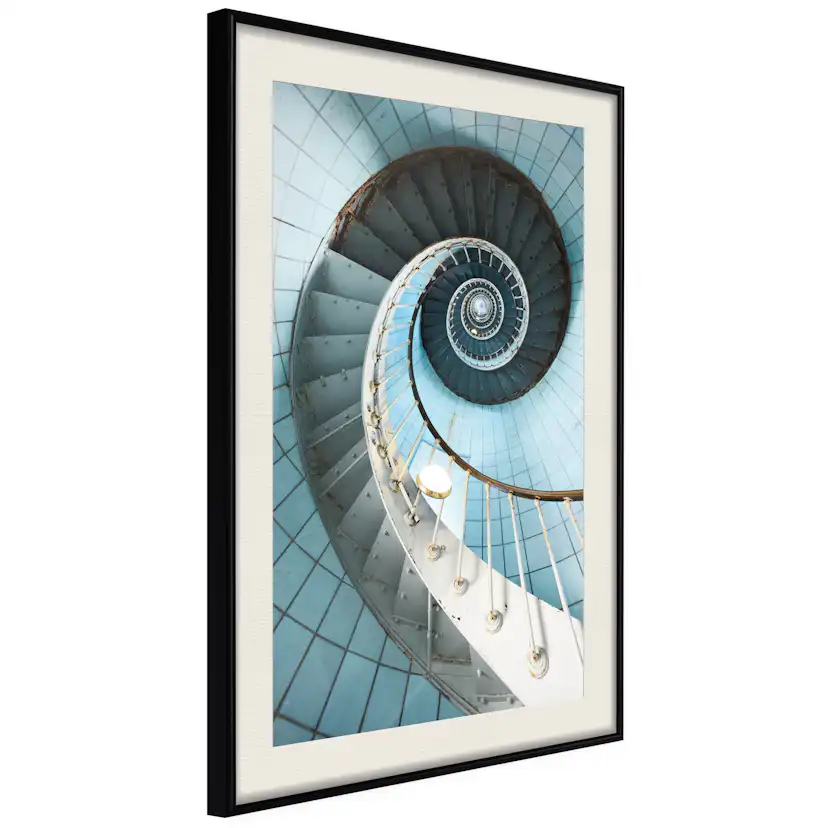 Poster Artgeist Affisch Fibonacci Stairs