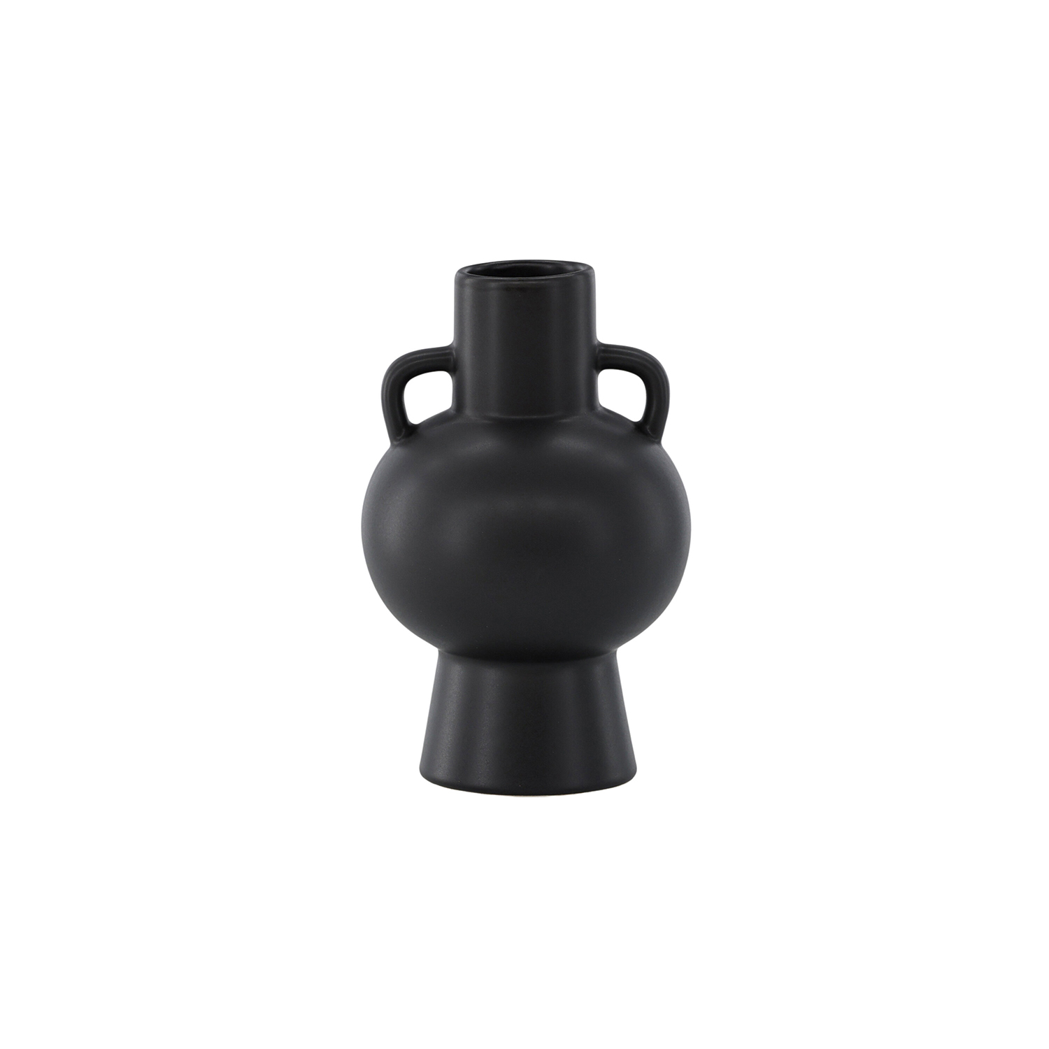 Cent Vase - Matte Black - 16*16*24cm Svart