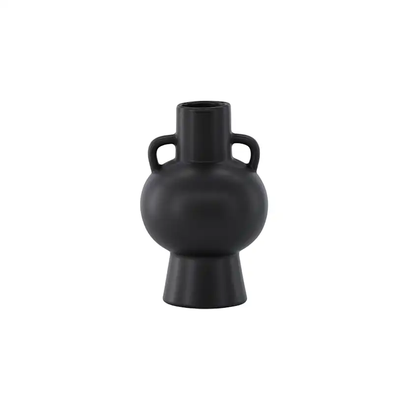 Cent Vase - Matte Black - 16*16*24cm Svart