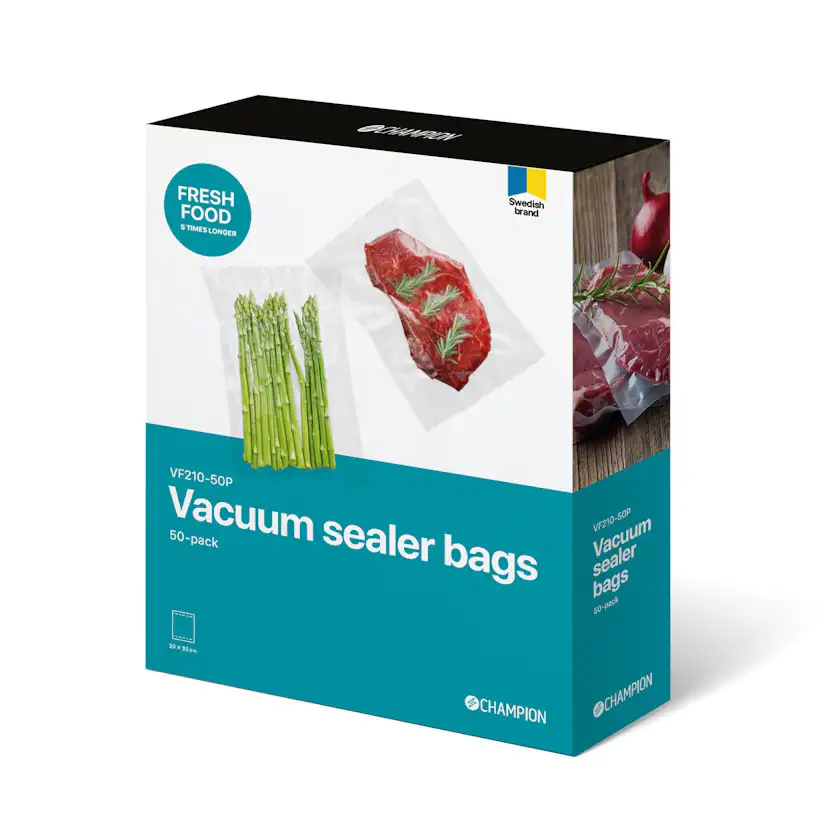 Vakuumpåsar Champion Universal 20x30cm 50-pack