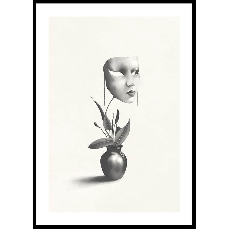 Poster Gallerix Mask In A Plant
