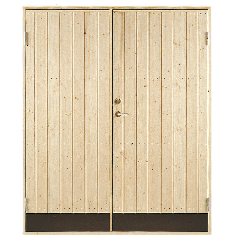 Dubbeldörr Vibostugan 10°