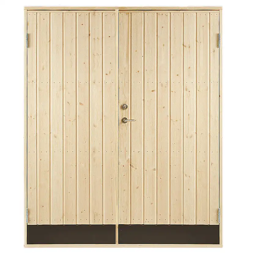 Dubbeldörr Vibostugan 10°