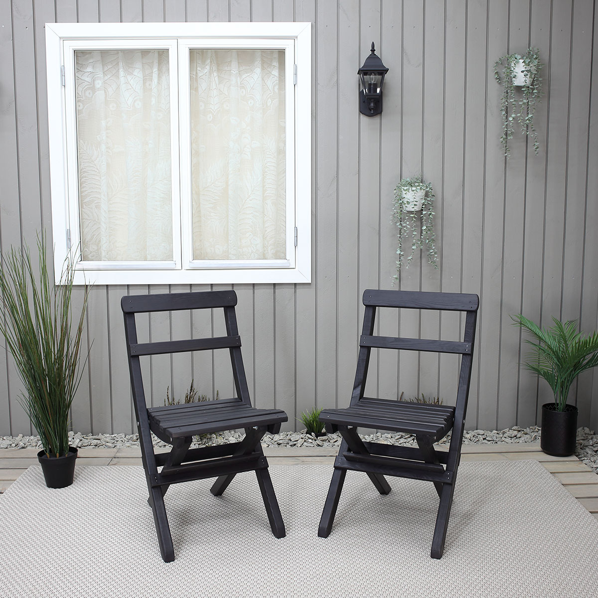 Klappstol Baltic Garden Knohult 2-pack