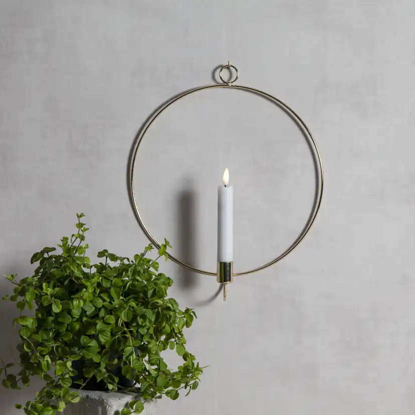 Inomhusdekoration Star Trading Flamme Wall