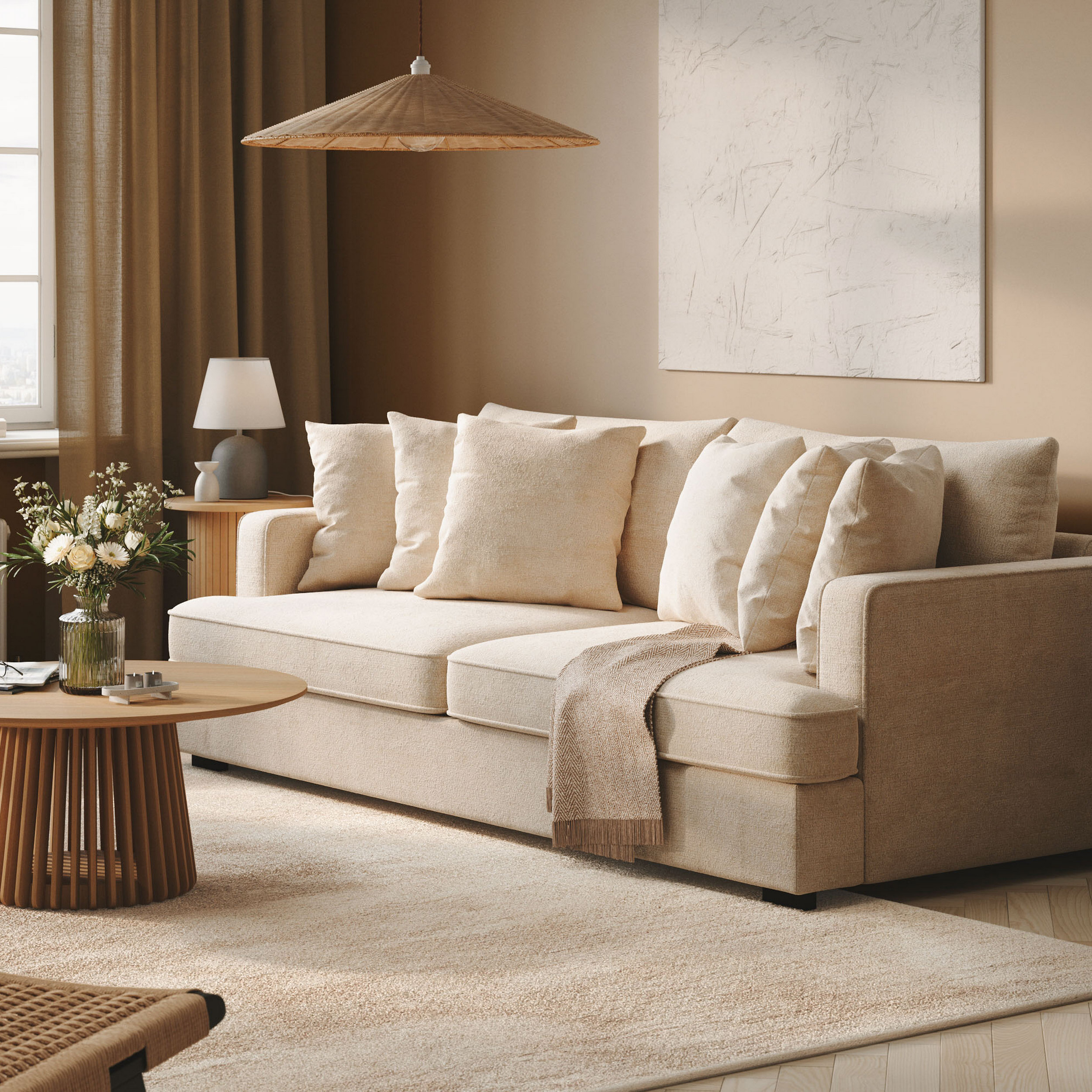 Soffa Scandinavian Choice Rossita 4-sits Djup Soffa