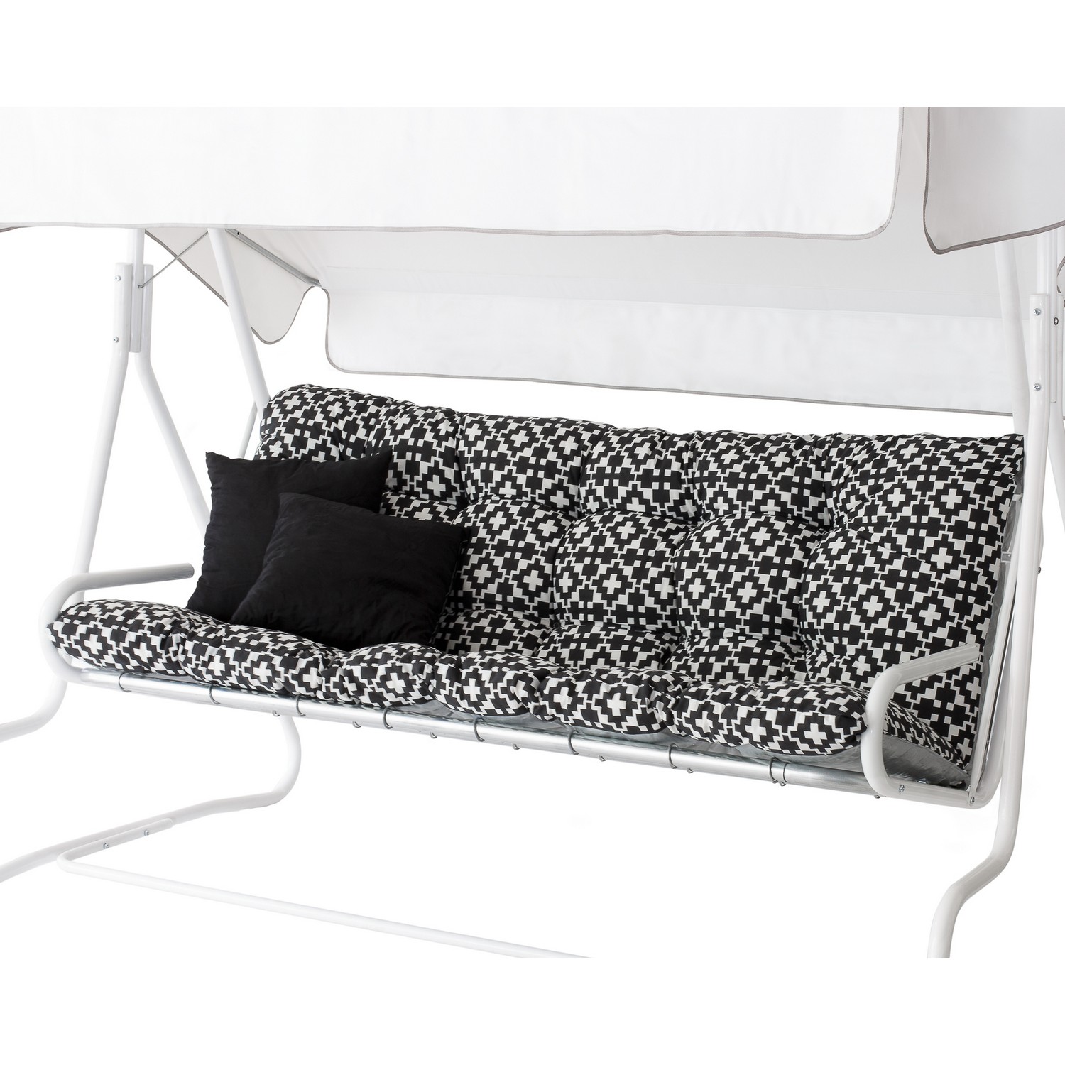 Dyna till DeLuxe/Suvi/Monica Hammock, 51B Svart/Vit