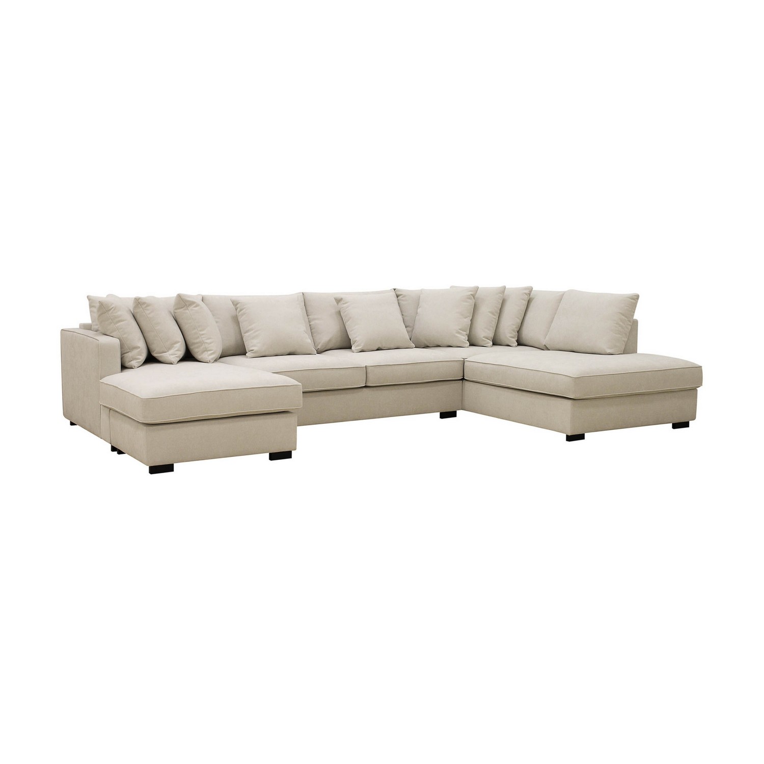 Soffa Scandinavian Choice Rossita 5-sits L-Formad Djup Schäslongsoffa