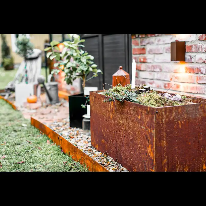 Rabattkant Skotte Garden 110 cm 16-Pack Corten