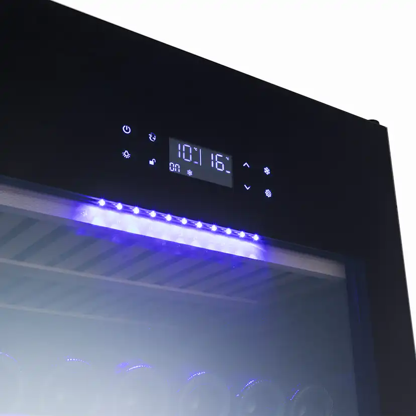 Temptech Elegance E1000DRB-24 vinkyl svart