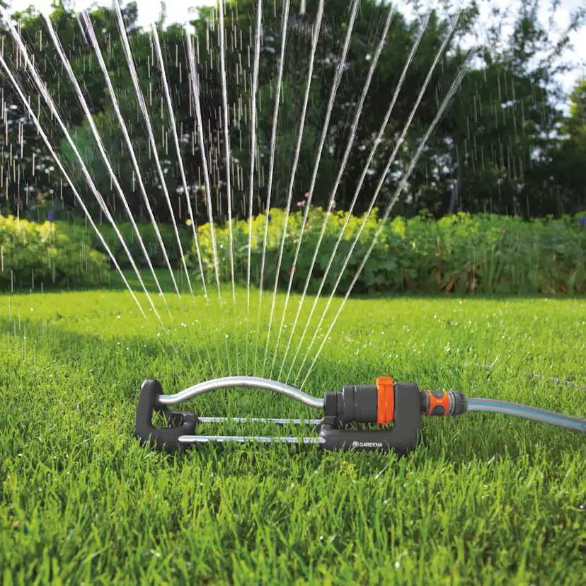 Villapaket Gardena Bevattning Slangvagn & Kran Med Vattenspridare & Sprinklerpistol