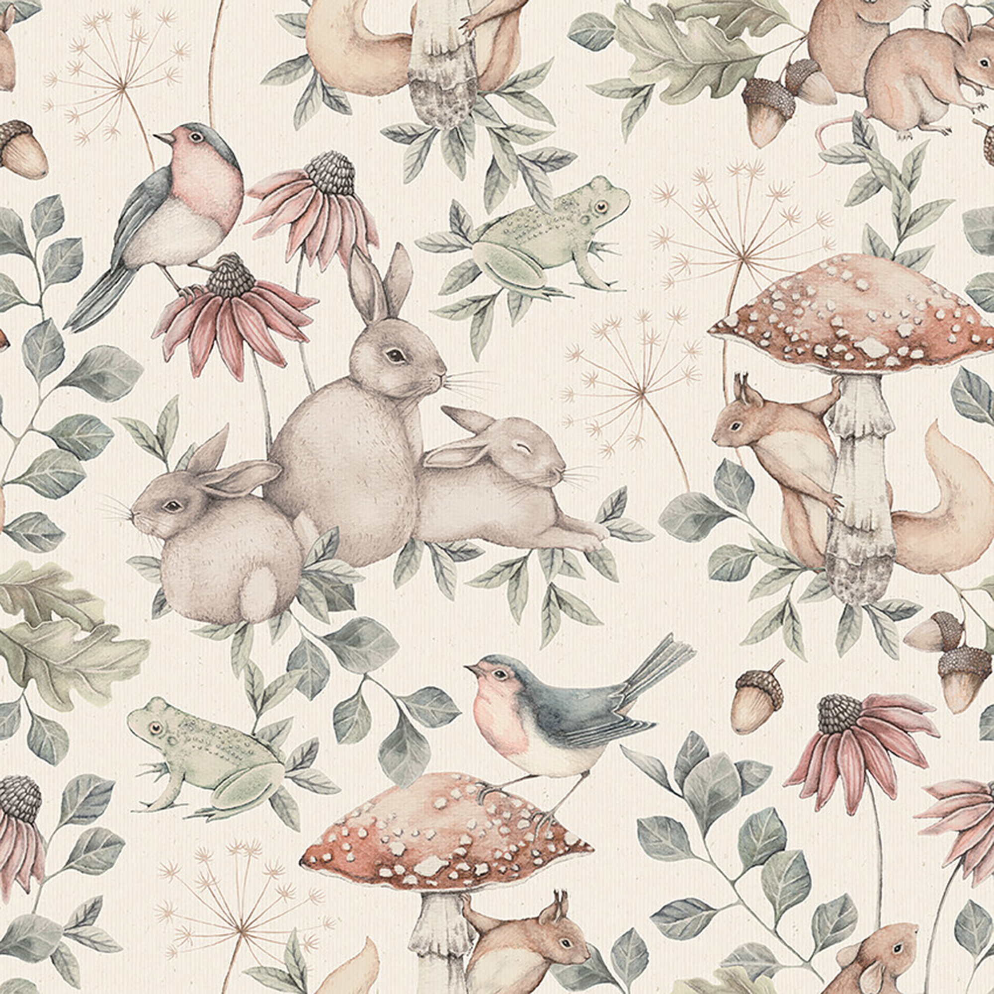 Barntapet Boråstapeter Newbie Wallpaper Minou 7483