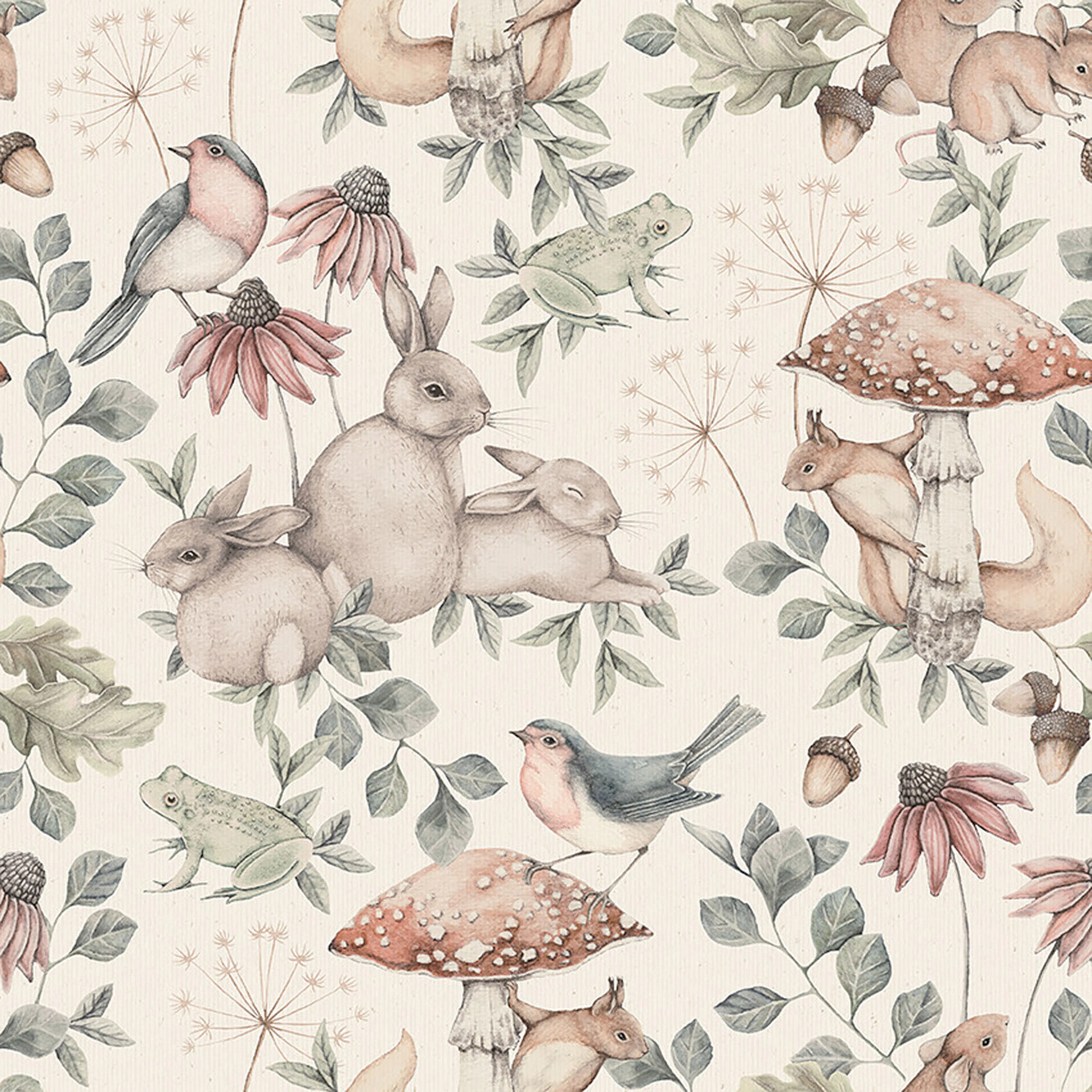 Barntapet Boråstapeter Newbie Wallpaper Minou 7483