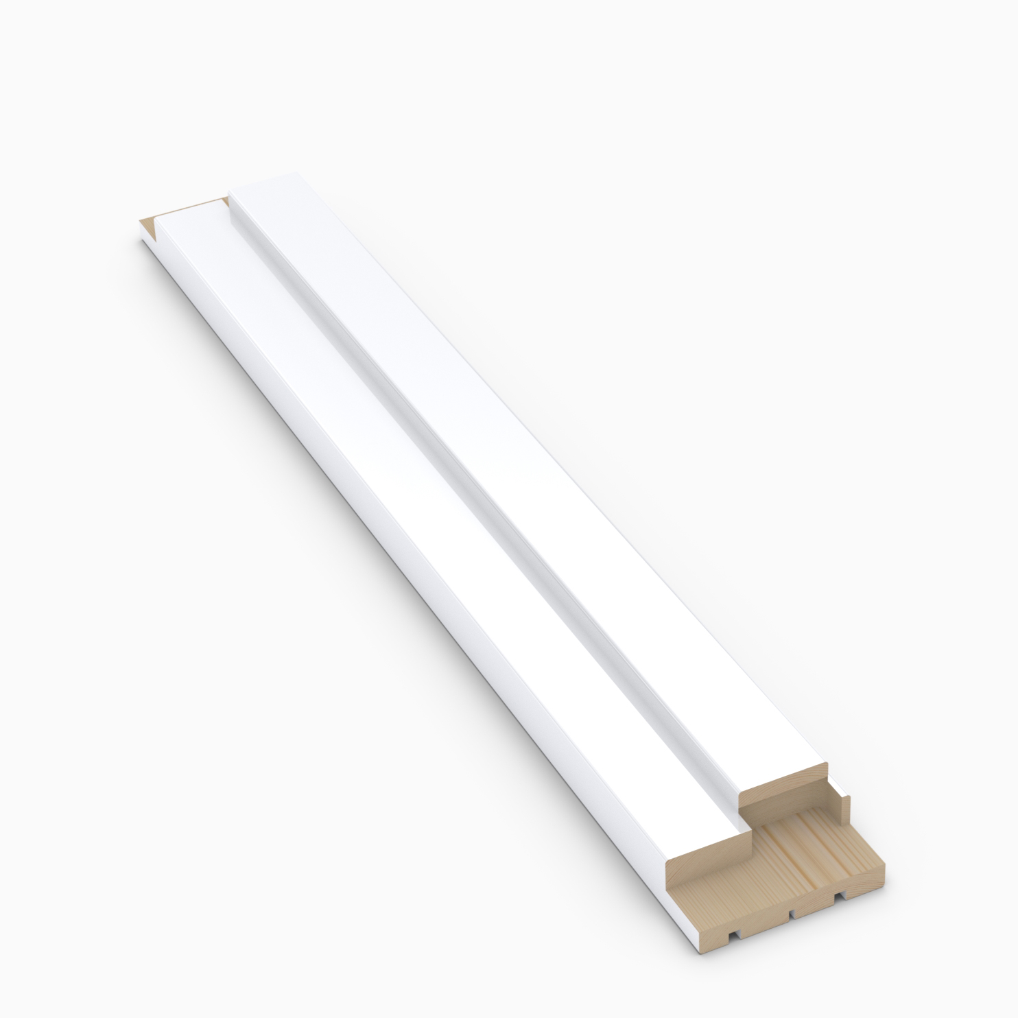 Överstycke Br. Johansson Vit