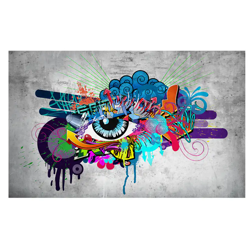 Fototapet Arkiio Graffiti Eye
