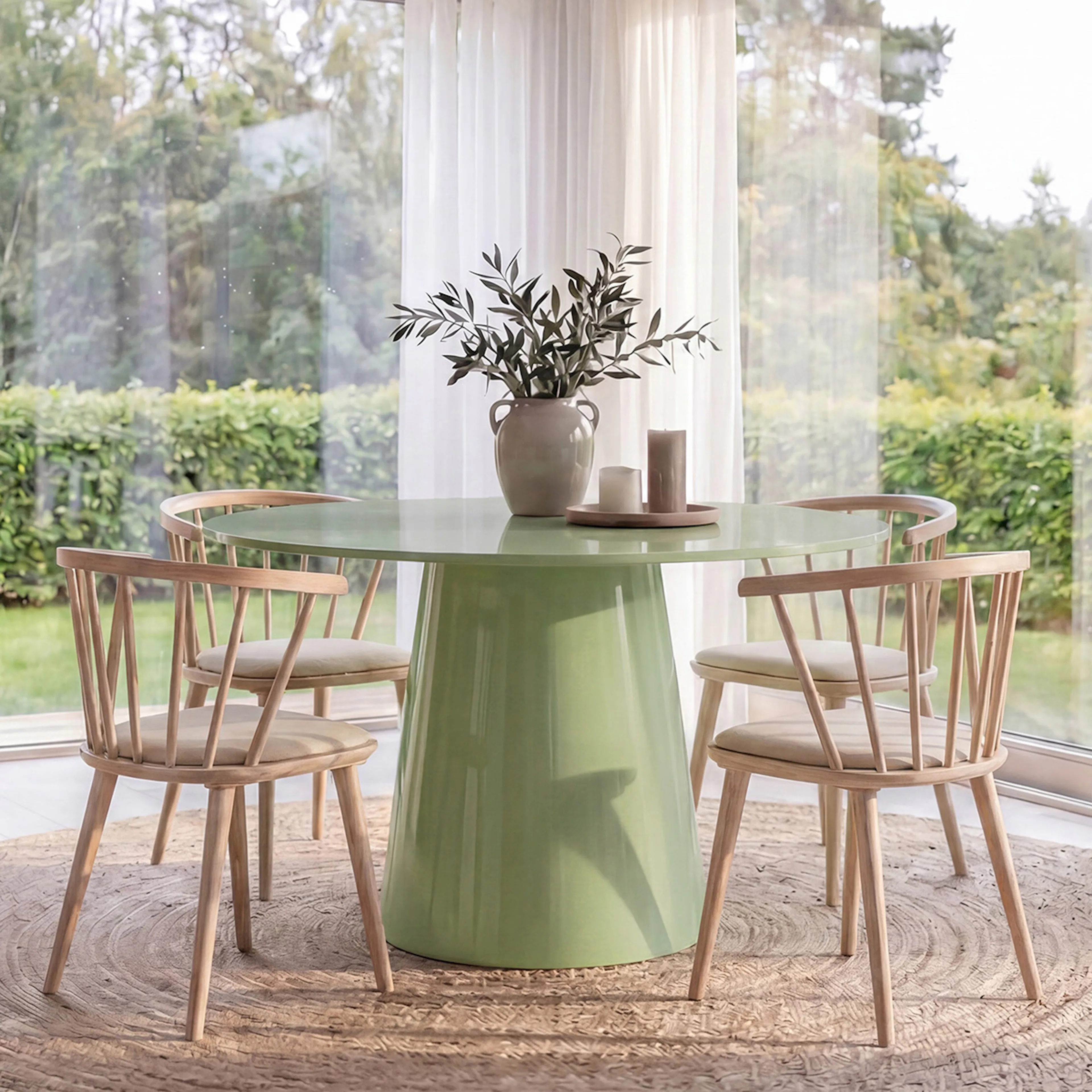 Light Green/Whitewash