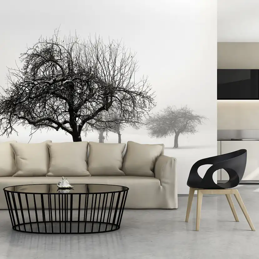 Fototapet Arkiio winter trees 450x270 cm
