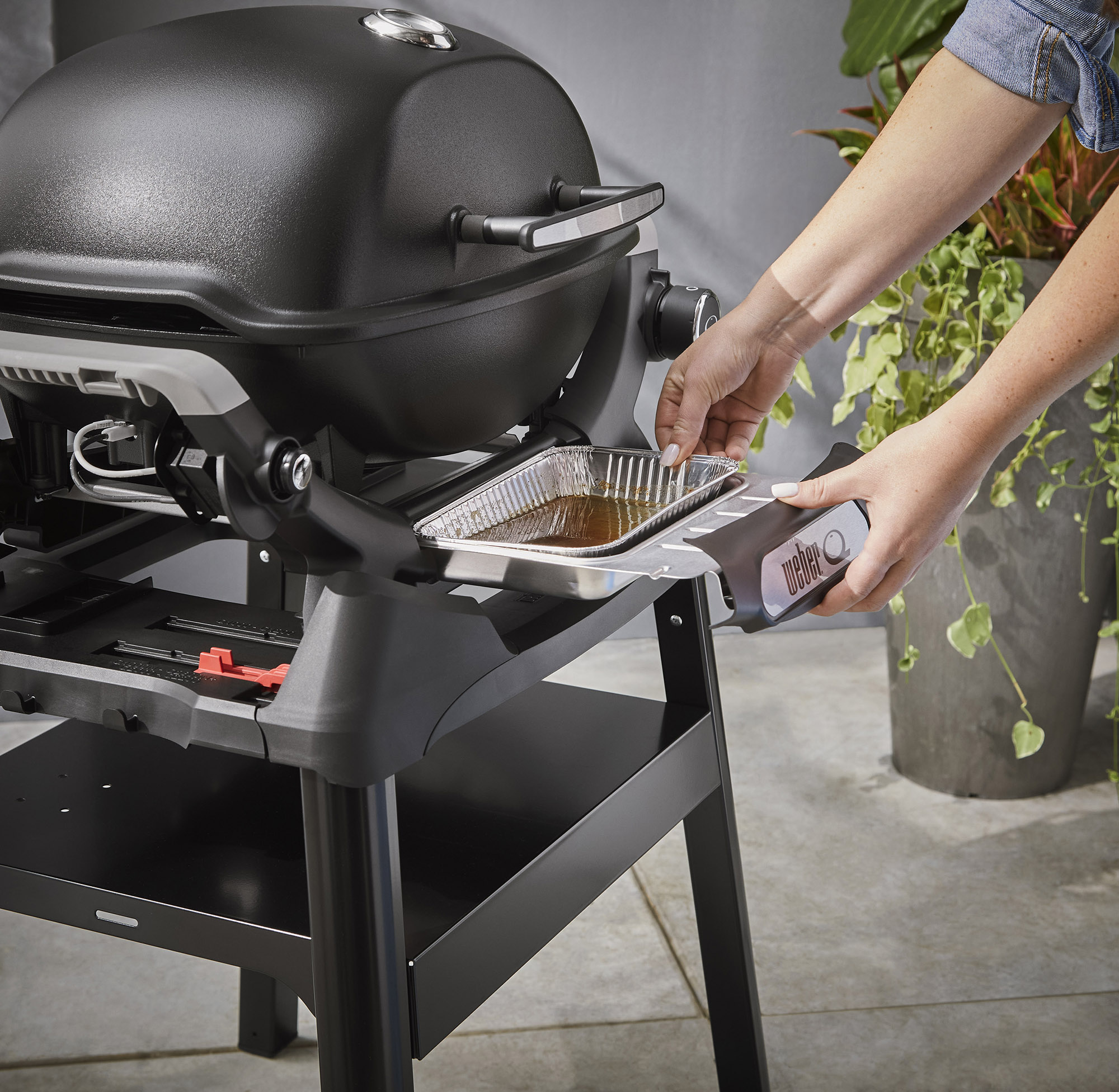 Grilltillbehör Weber Q 2025 Grillställning Svart