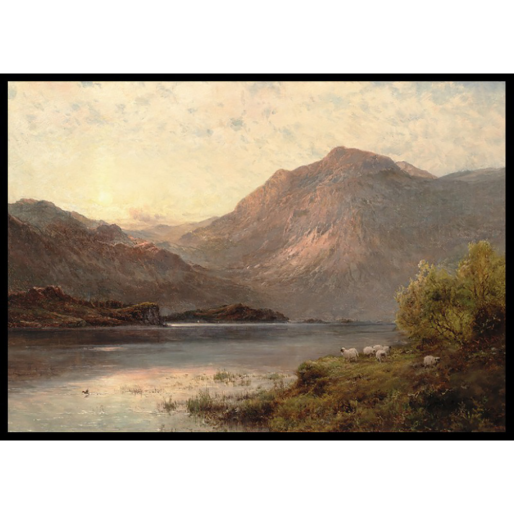 Poster Gallerix The Islands Of Loch Maree By Alfred De Bréanski
