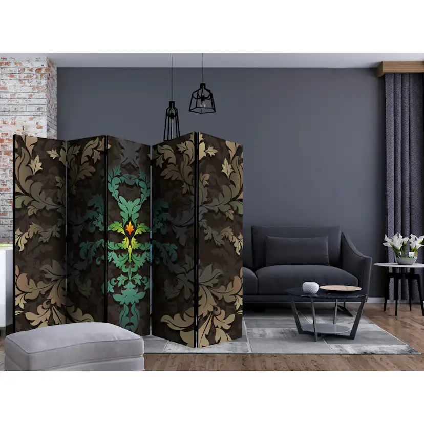 Rumsavdelare Skärmvägg Arkiio Dancing Leaves II 225x172 cm