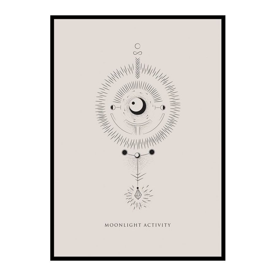 Poster Gallerix Moonlight Activity No2