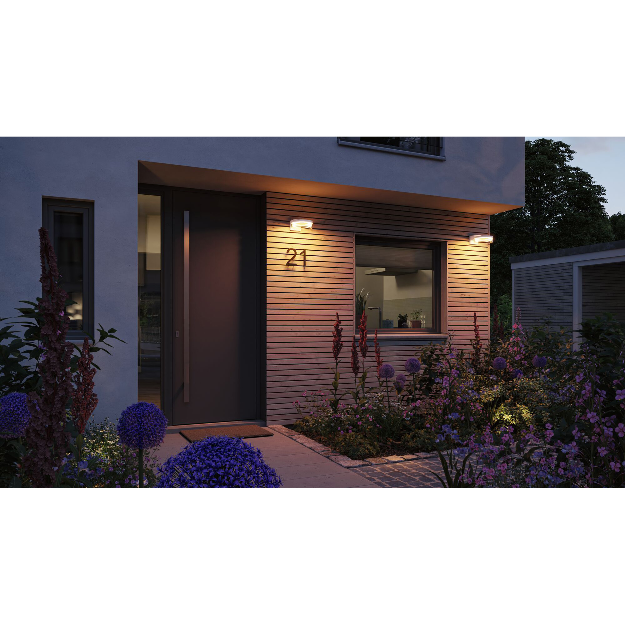 Fasadbelysning LED Paulmann Capera Smart Home Zigbee 3.0 IP44 230V Färg: Vit