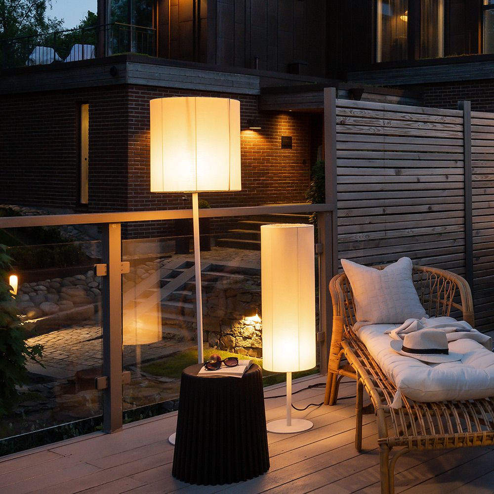Agnar Golvlampa Beige