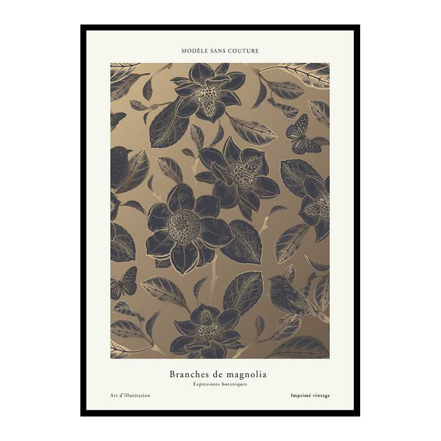 Poster Gallerix Branches De Magnolia