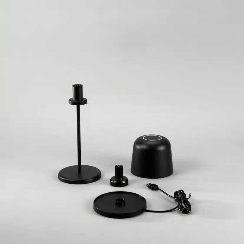 Bordslampa Gnosjö Konstsmide Biot USB Portabel