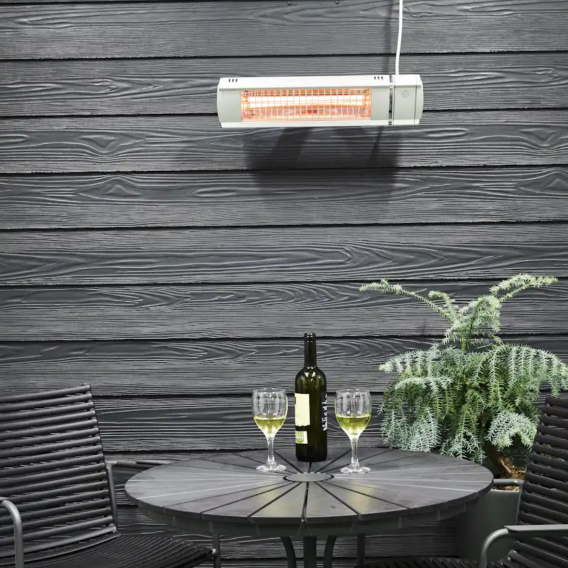 HEAT1 ECO High-line 1500 W vit Vit