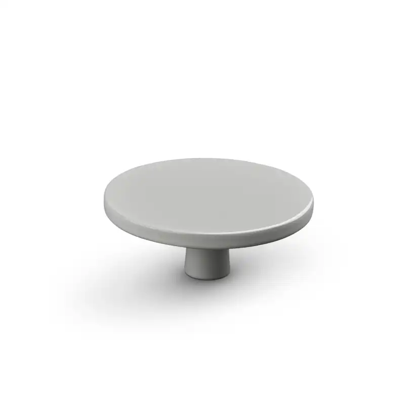 KNOPP GARDA DIAM. 60MM SIDENGRÅ Sidengrå