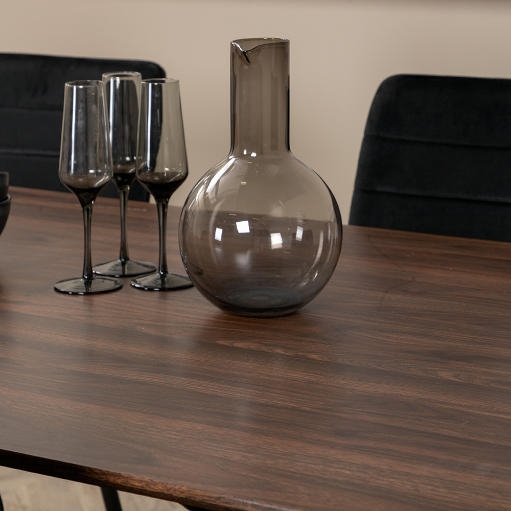 Matgrupp Venture Home Polar med 6 Windu Sammet Stolar