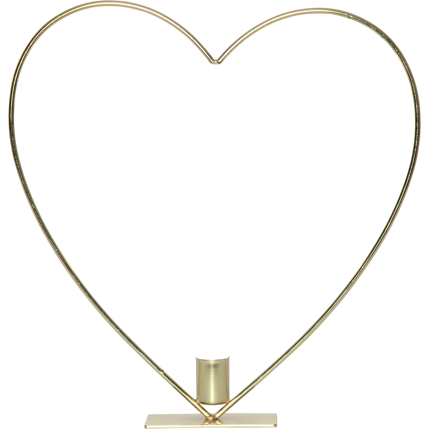 Inomhusdekoration Star Trading Flamme Heart Fristående