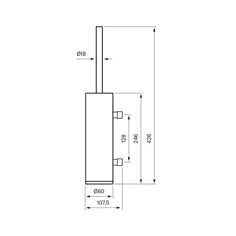 Toalettborste Tapwell TA220