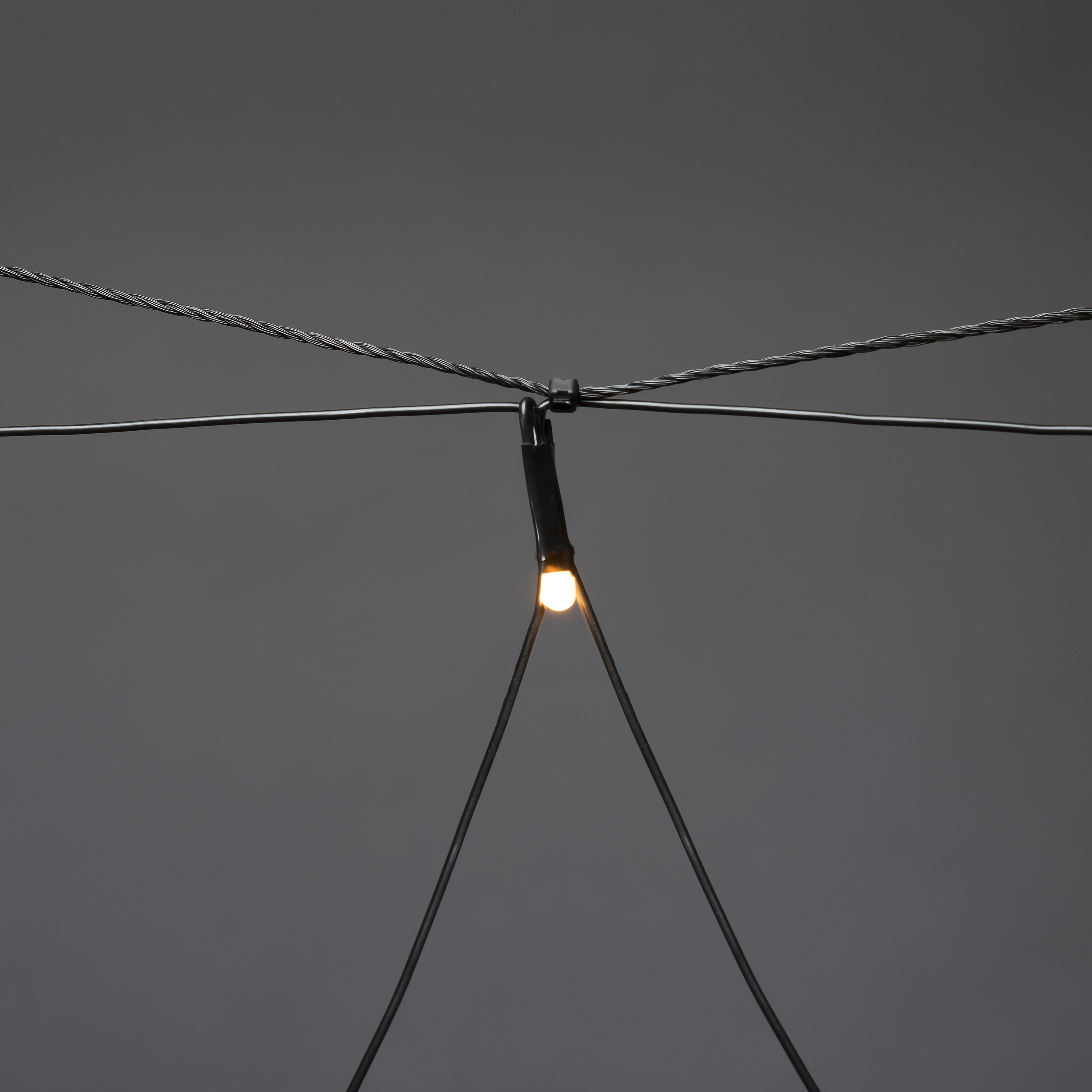 Nät 120 LED 2,5x1,5m amber 120L, Amber
