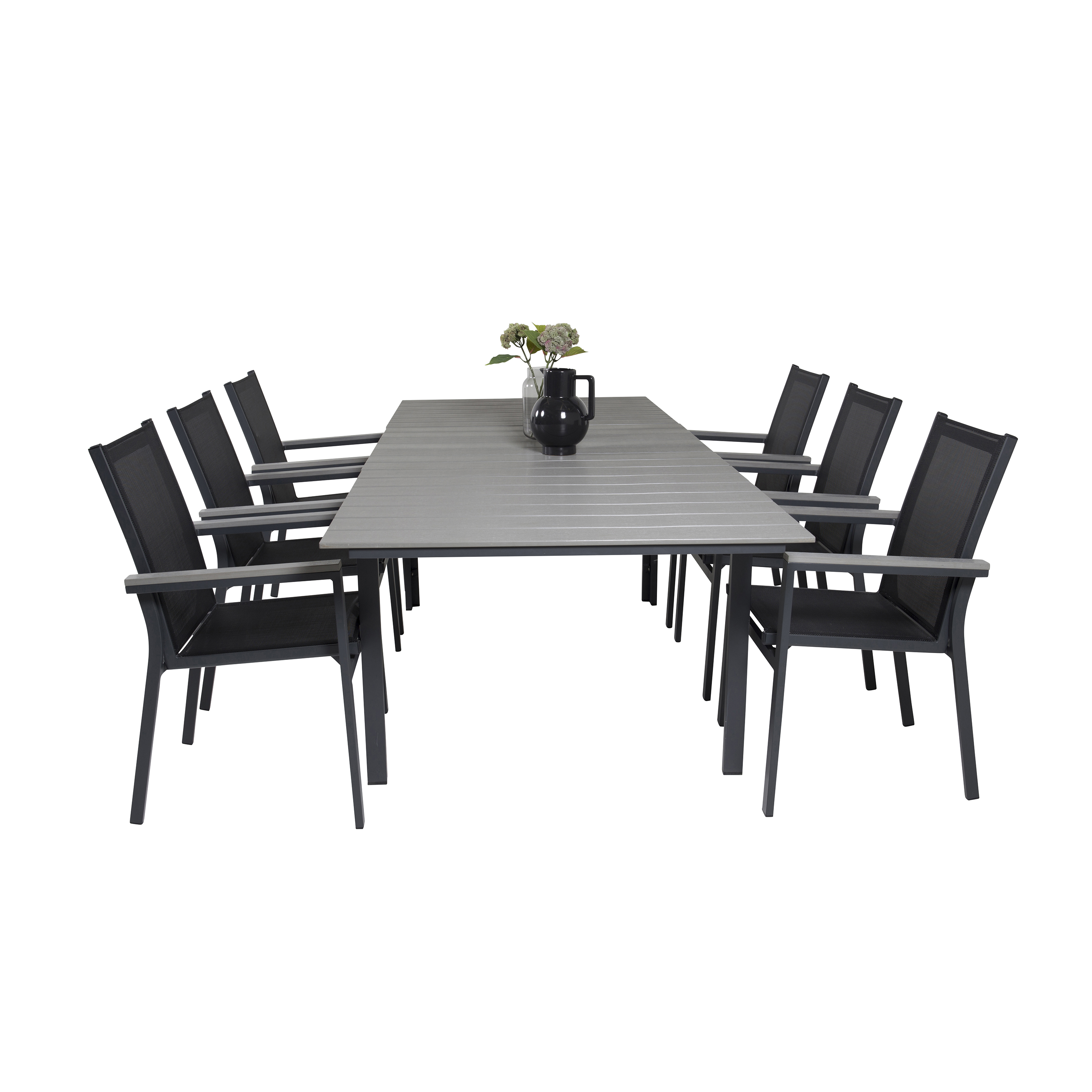 Matgrupp Venture Home Lova 160/240 med 6 Pincy Stolar