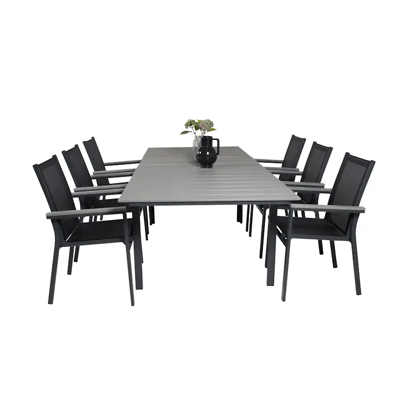 Matgrupp Venture Home Lova 160/240 med 6 Pincy Stolar