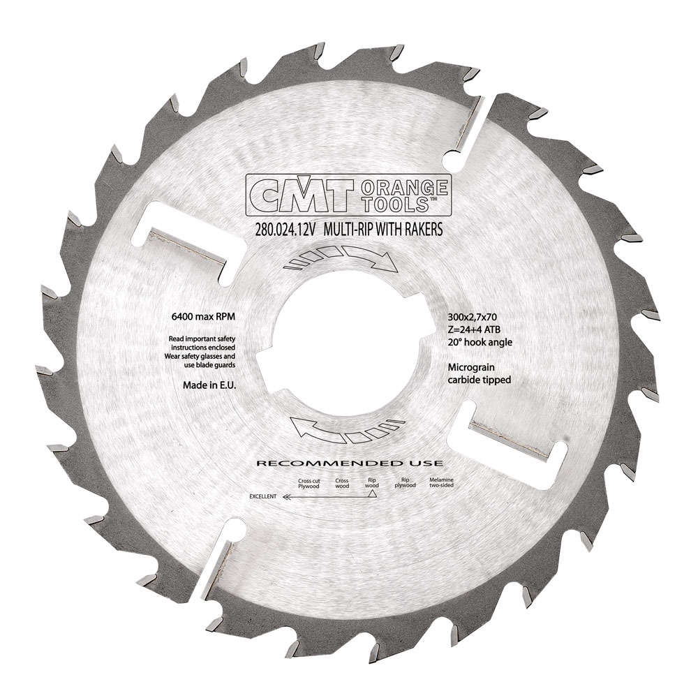 Klyvsågklinga CMT Orange Tools ATB Tunn T21+3 F