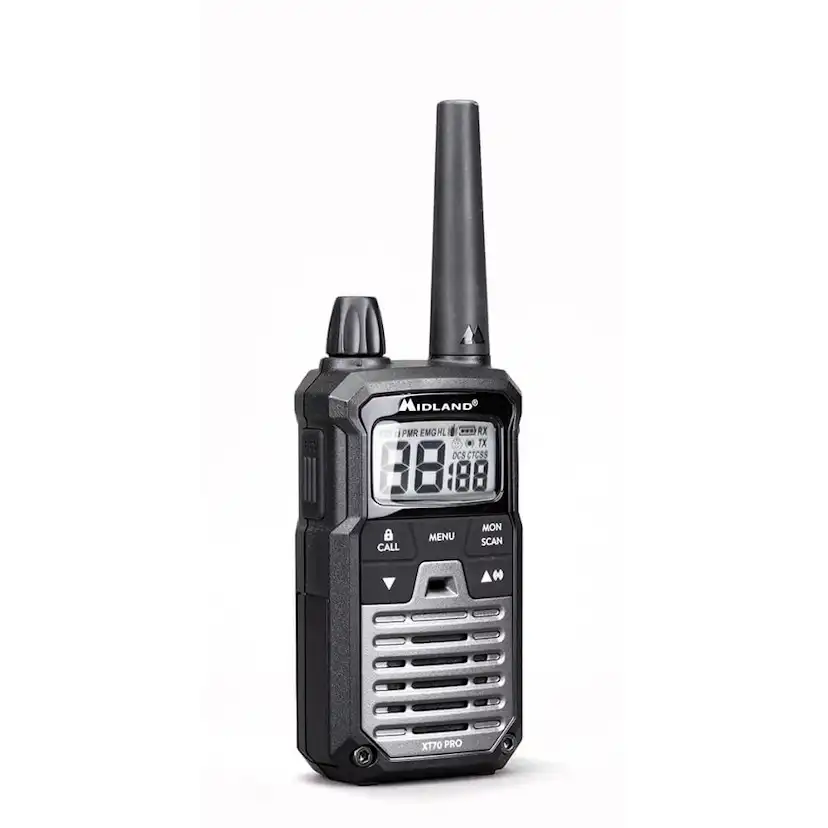 Walkie Talkie Midland XT70 Pro Duo Svart/Mörkgrå