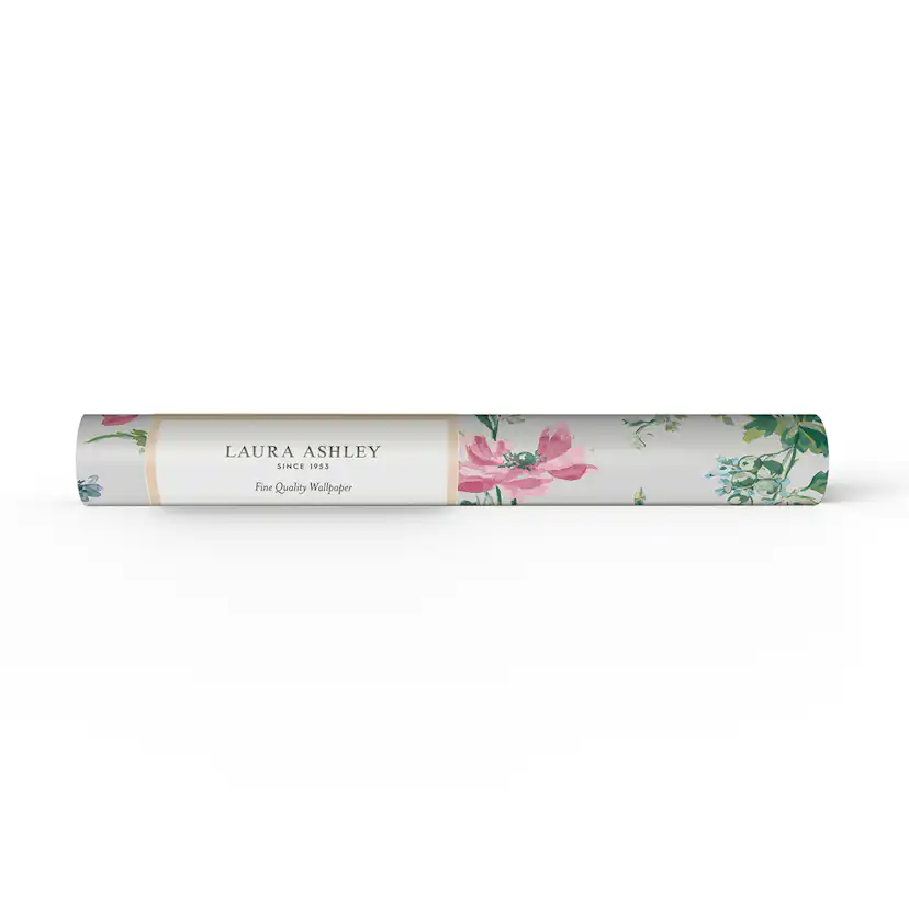 Tapet Laura Ashley Poppy Meadow Lila