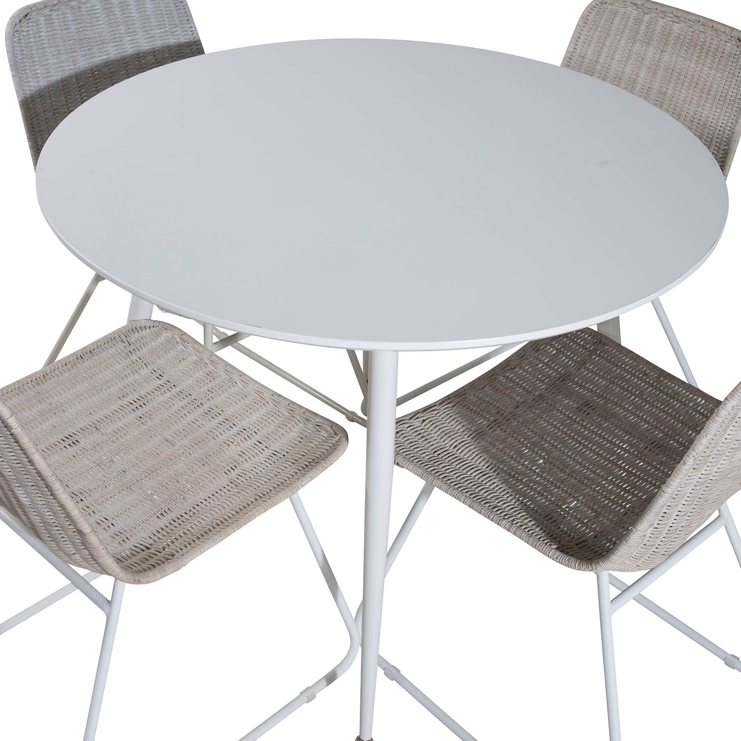 Matgrupp Venture Home Plake med 4 Cornelia Stolar Runt