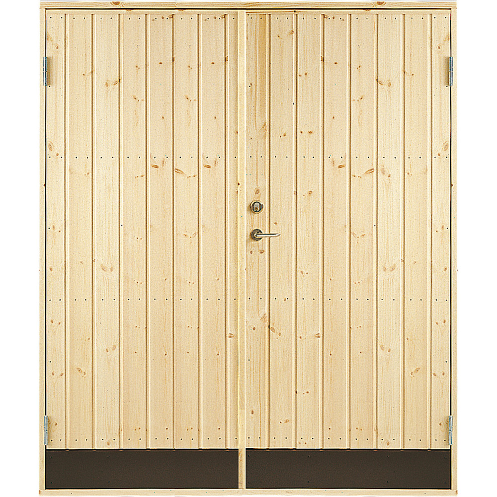 Dubbeldörr Jabo 10° Rak 15,3x19