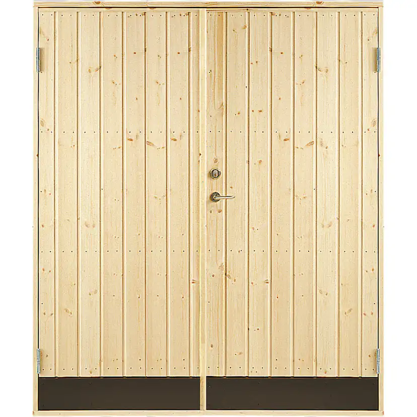 Dubbeldörr Jabo 10° Rak 15,3x19