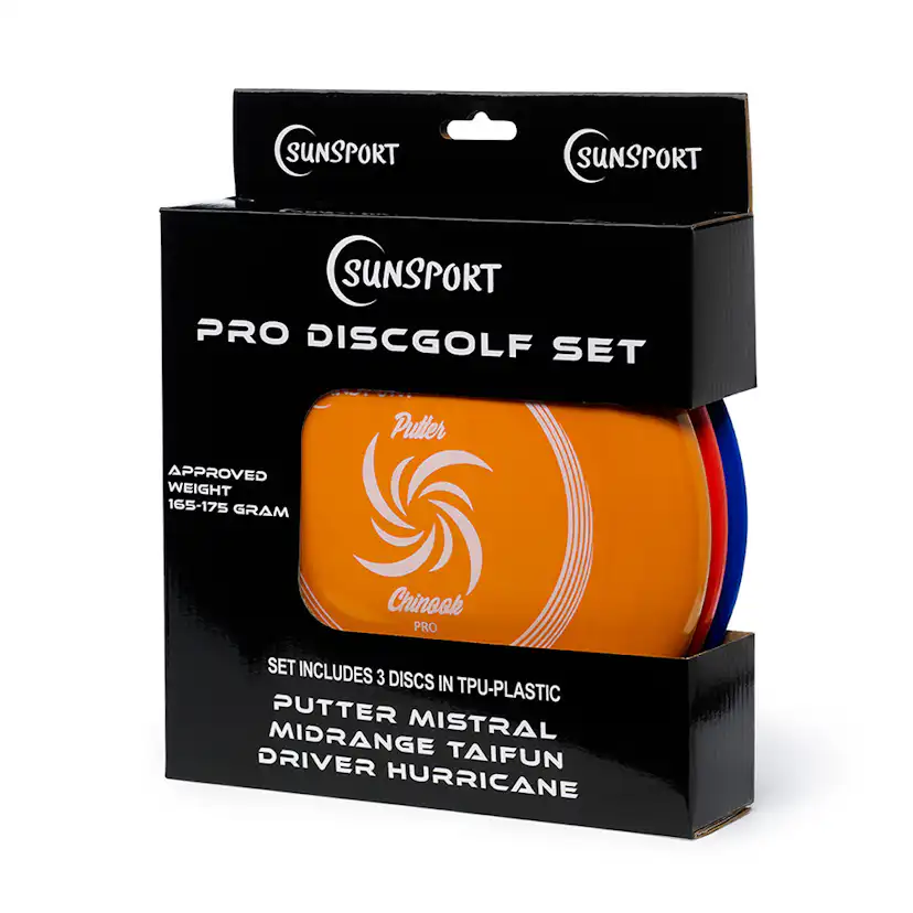Discgolf Sunsport 3 Delar