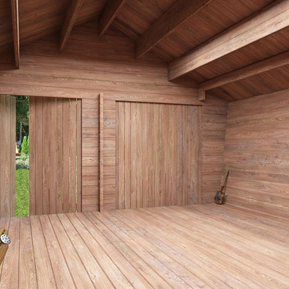 Timmerlada LP Garden U20 Täta Väggar 20 m2