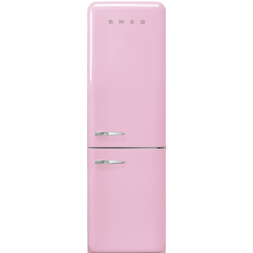 Kombinerad Kyl/Frys Smeg FAB32/2025 Högerhängd Rosa i 50´s Style