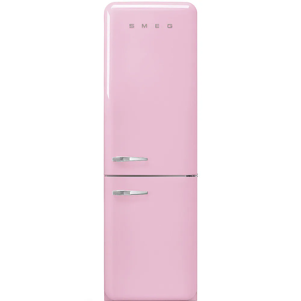 Kombinerad Kyl/Frys Smeg FAB32/2025 Högerhängd Rosa i 50´s Style