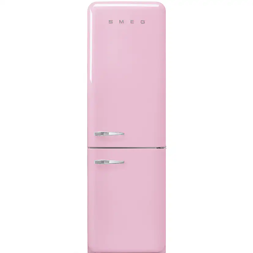 Kombinerad Kyl/Frys Smeg FAB32/2025 Högerhängd Rosa i 50´s Style