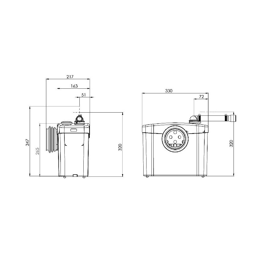 Avloppspump Saniflo Sanibest Pro