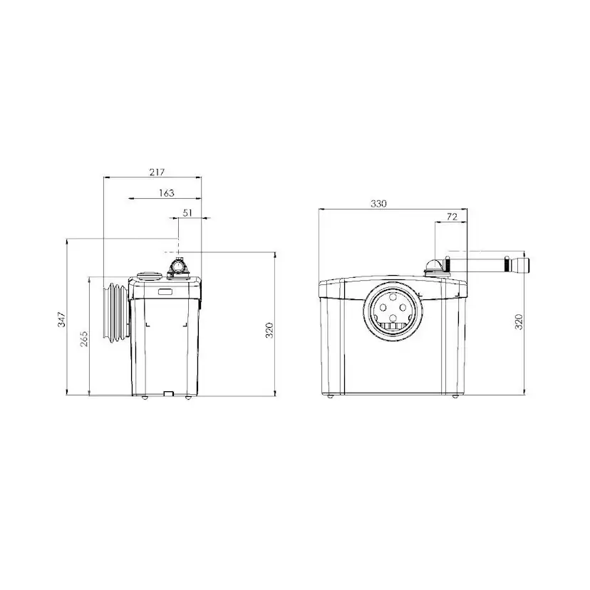 Avloppspump Saniflo Sanibest Pro